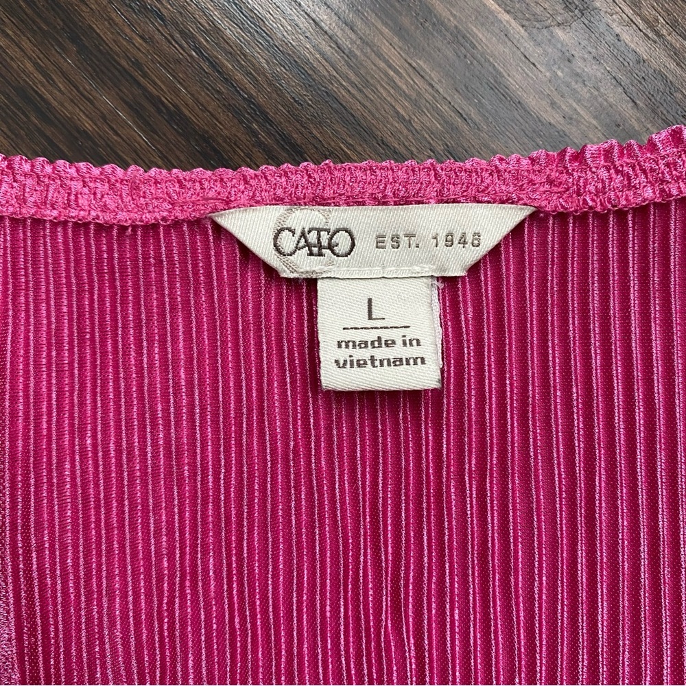 Cato Pink Ruffle Dress - Picture 7 of 9